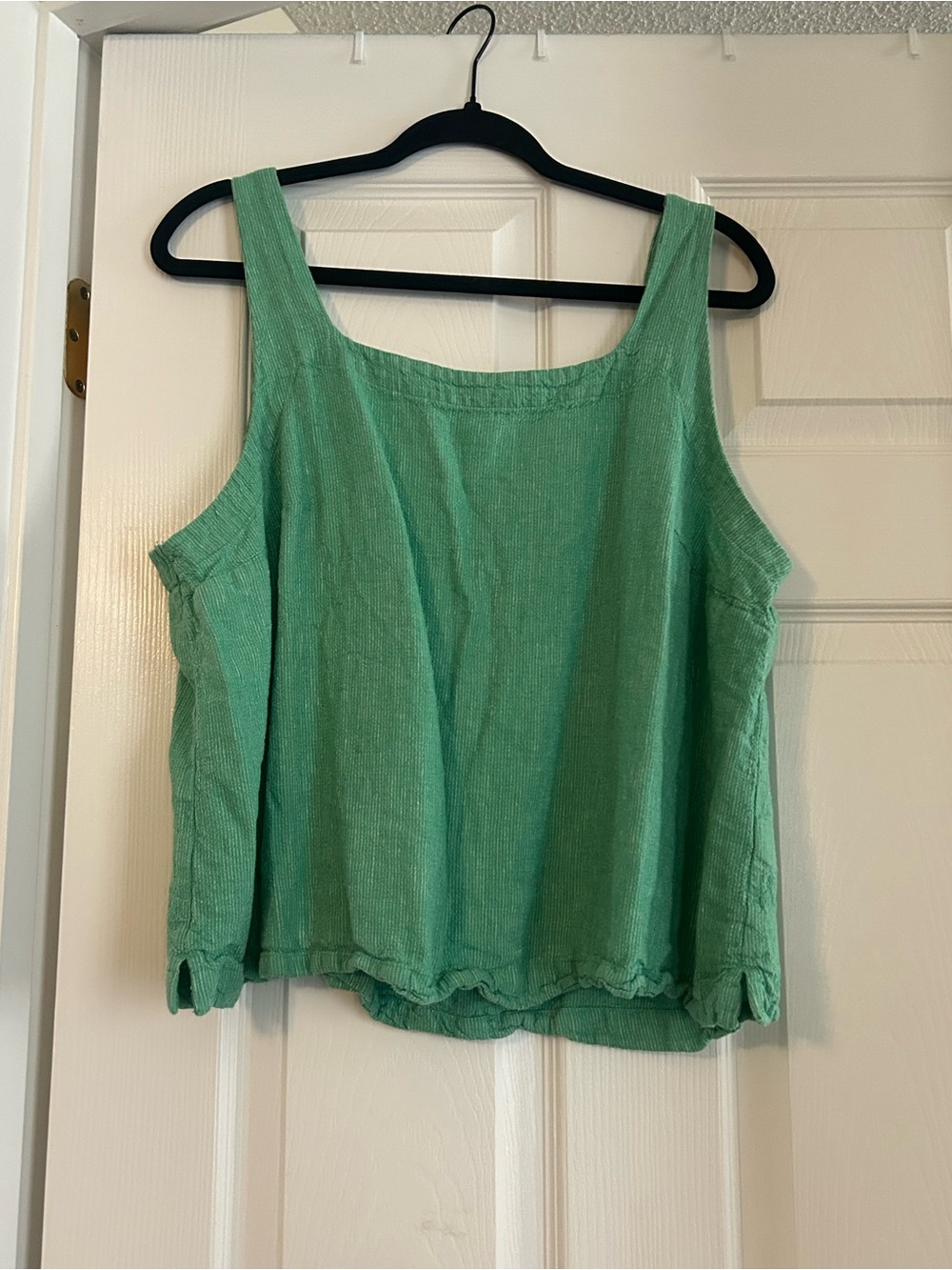 a new day Mint Green Scoop Square Neck Tank